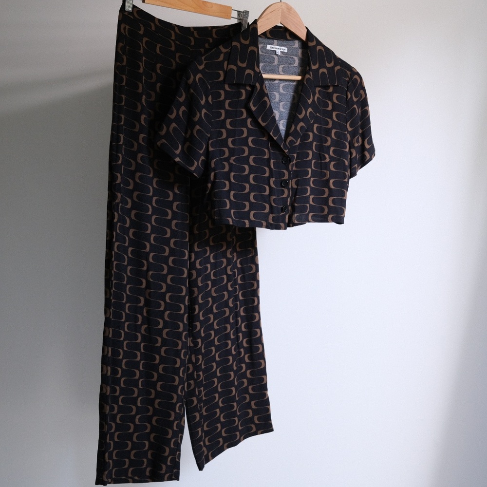 Reformation Noah two piece set - Picture 3 of 6